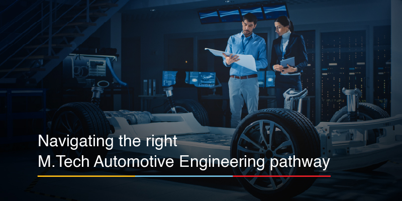 Which M.Tech Automotive Engineering Route Fits EV-Focused Working Professionals?